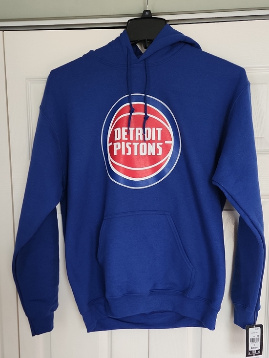 CSA Other - Detroit Pistons Blue Pullover Hoodie